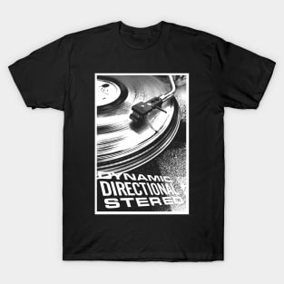 Dynamic Directional Stereo Vinyl T-Shirt